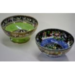 MALING LUSTRE BOWL & NEWHALL LUSTRE BOWL