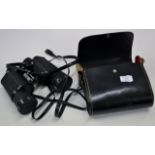 CASED PAIR OF SUPER ZENITH 20 X 50 FIELD BINOCULARS