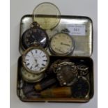 VARIOUS OLD POCKET WATCHES