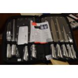 FUJIYAMA PROFESSIONAL CHEFS KNIFE SET IN FITTED BAG