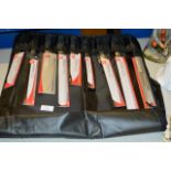 WUSTHOF PROFESSIONAL CHEFS KNIFE SET IN FITTED BAG