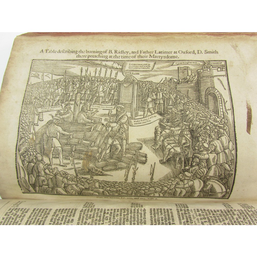 Foxe, JohnActs and Monuments... London: Printed for the Company of Stationers, 1641. 3 volumes, - Image 6 of 8