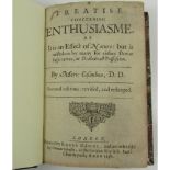 Casaubon, MericA Treatise concerning Enthusiasme, as it is an Effect of Nature. London: Roger