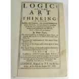 Arnauld, Antoine and Pierre NicoleLogic; or, the Art of Thinking. London: H. Sawbridge, 1685. 2