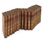 Dryden, JohnThe Works. London: W. Millar, 1808. 17 volumes (1-14, 16-18), 8vo, with notes by