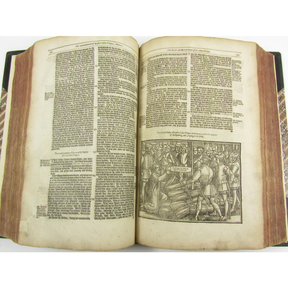 Foxe, JohnActs and Monuments... London: Printed for the Company of Stationers, 1641. 3 volumes, - Image 7 of 8