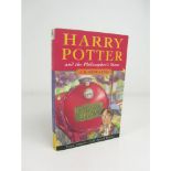 Rowling, J.K. Harry Potter and the Philosopher's Stone. London: Bloomsbury, 1997. First edition,