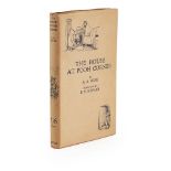 Milne, A.A. The House at Pooh Corner. London: Methuen & Co. Ltd., 1928. First edition, 8vo, original