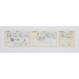 § Simpsons, The 2 storyboards for The Simpsons: Episode 18, season 12 Trilogy of Error (episode