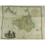 Durham, 4 maps, comprising: Greenwood, C. & J. Map of the County Palatine of Durham. Jan. 26 1831.