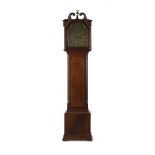 SCOTTISH GEORGE III MAHOGANY LONGCASE CLOCK BY HENDERSON, MUSSELBURGH 18TH CENTURY the swan neck