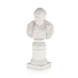 ROBERT PHYSICK (ENGLISH 1815-C.1880) WHITE MARBLE BUST OF GENERAL SIR LEWIS GRANT, DATED 1855