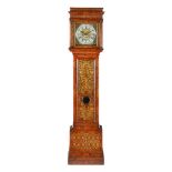 GEORGE II MARQUETRY LONG CASE CLOCK, SAMUEL BUTTERWORTH, ROCHDALE 18TH CENTURY the twin train