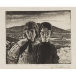 [§] GERALD LESLIE BROCKHURST (BRITISH 1890-1978) THE WEST OF IRELAND signed in pencil to margin,