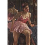 [§] ROBERT SIVELL R.S.A. (SCOTTISH 1858-1958) MAIRI PIRIE AS A DANCER IN A TUTU oil on canvas