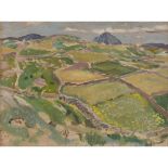 [§] ROBERT SIVELL R.S.A. (SCOTTISH 1888-1958) LANDSCAPE IN DONEGAL, C.1925-30 signed and inscribed