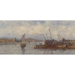 ROBERT WEIR ALLAN R.S.A., R.W.S., R.S.W. (SCOTTISH 1852-1942) LOCHALSH signed, watercolour 33cm