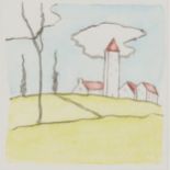 [§] JESSIE MARION KING (1875-1949) FOUR SKETCHES OF KIRKCUDBRIGHT watercolour and pencil,