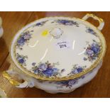 Royal Albert, 'Moonlight Rose' pattern tea and dinner service for six place settings, including meat