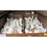 Various crested china, including Botoph china St Paul's Cathedral with City of London crest