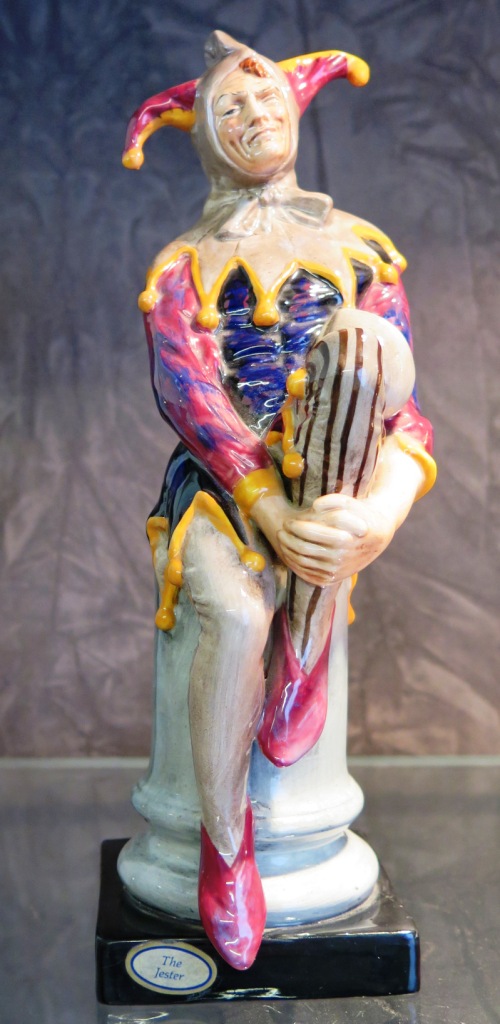 Royal Doulton, 'The Jester', HN2016, with label to the base, 24cm high