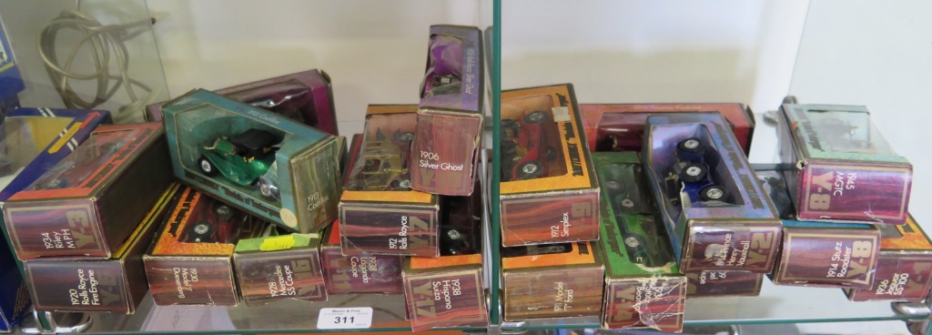 A collection of Matchbox Models of Yesteryear, Y-series, all boxed