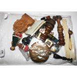 A bag of miscellaneous collectables