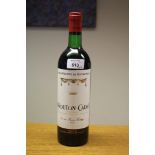 Baron Philippe de Rothschild Mouton-Cadet la Bergerie, 1977 - eleven bottles