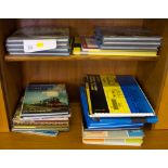 Books: A collection of books on locomotives and railways