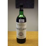 Barton et Guestier Pontet-Latour, Bordeaux, 1975 - five bottles
