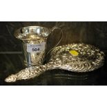 A Danish silver christening cup by Sven Toxvaero 1961