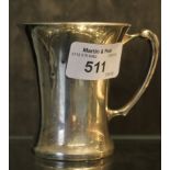 A silver christening mug, Sheffield 1908