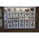 Cigarette and Trade Cards: Military and Flags - Players - War Decorations and Medals (90), Players -