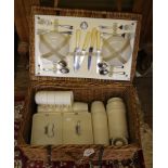 A St Christopher fitted picnic hamper, 50cm x 35cm