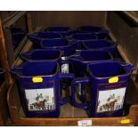 Ten Seton pottery water jugs, depicting the 2000 winner of the Mortell Grand National, limited