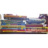 Various children's annuals and books, including Bonzo's Story Book, Bobby Bear's Annual and other