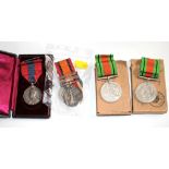 Queen Victorian South Africa medal with Relief of Ladysmith and Tugela Heights bars, presented to