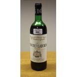 Barton et Guestier Pontet-Latour, Bordeaux, 1975, five bottles