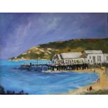 S. Phillis The Bluff, Barwon Heads Oil on canvas, signed, 70cm x 89cm