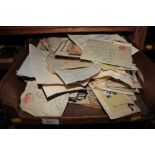 A collection of World War I letters sent to Private E Woodley of the 61st Division, France