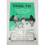 Football: FA Cup Final Programme, Empire Stadium Wembley, April 29th 1933, Everton v Manchester City