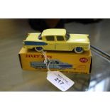 Dinky no. 179 - Studebaker President Sedan, blue and cream, with box