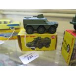 A Dinky 676 Armored Personel Carrier in original box