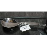 A silver 925 Gunnar Andreason serving spoon, Danish