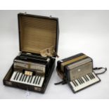 A BELL ACCORDION together with a Sorrento accordion (2)