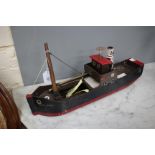 A LINES BROS. CLOCKWORK MODEL of a No. 1 Coastal Steamer British trader, 46cm in length