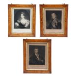 A SET OF THREE VICTORIAN ETCHINGS of the Duke of Wellington, Queen Victorian and Admiral Lord