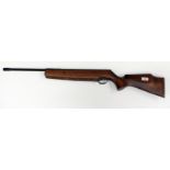 A WEBLEY AND SCOTT LIMITED LONG BOW AIR RIFLE, 99cm in length