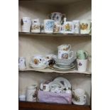 A LARGE COLLECTION OF CRESTED CHINA including Foley Locke & Co., and a selection of Royal and