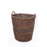 A LOG BASKET